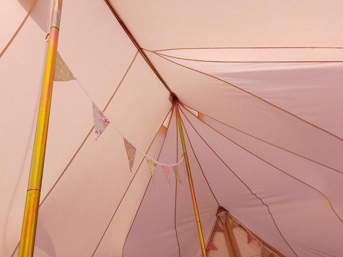 Liverton 6M Emperor Tent Near Whitby With Log Burner מראה חיצוני תמונה