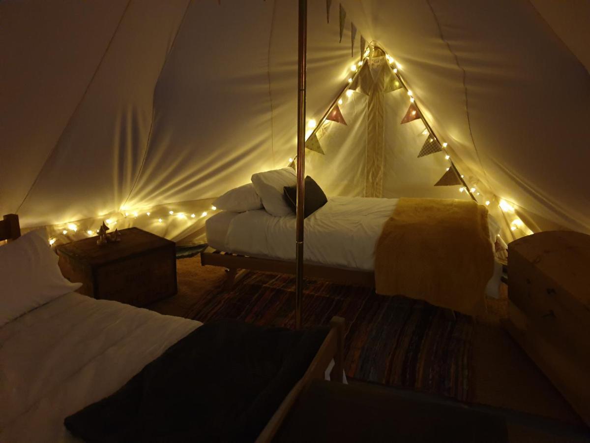 Liverton 6M Emperor Tent Near Whitby With Log Burner מראה חיצוני תמונה